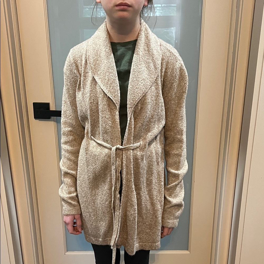 Motherhood Maternity Beige Knit Cardigan